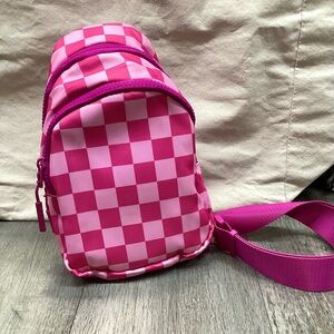 Pink Checkered Sling